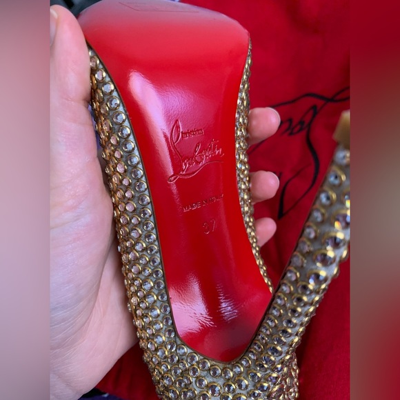 Swarovski Crystal Louboutin Heels - Picture 11 of 12